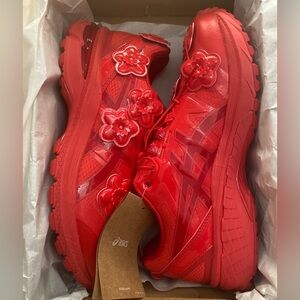 Cecilie Bahnsen X Asics Gel-Terrain Red Women’s Size 7.5 New in Box - SOLD